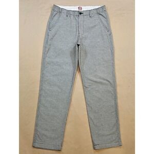 Levi's XX Chino‎ Pants Size L Men's Ez Taper Stretch Black White New